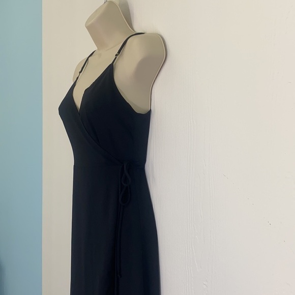Show Me Your MuMu - Meghan Wrap Dress In Black Size Small - Picture 6 of 14